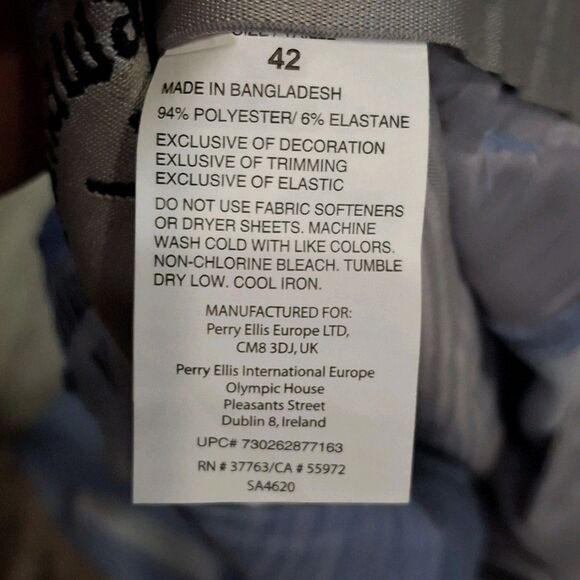 Callaway Opti Dri 9 Inch Stretch Performance Golf Shorts Lt Blue Men Size 42 - Picture 4 of 4